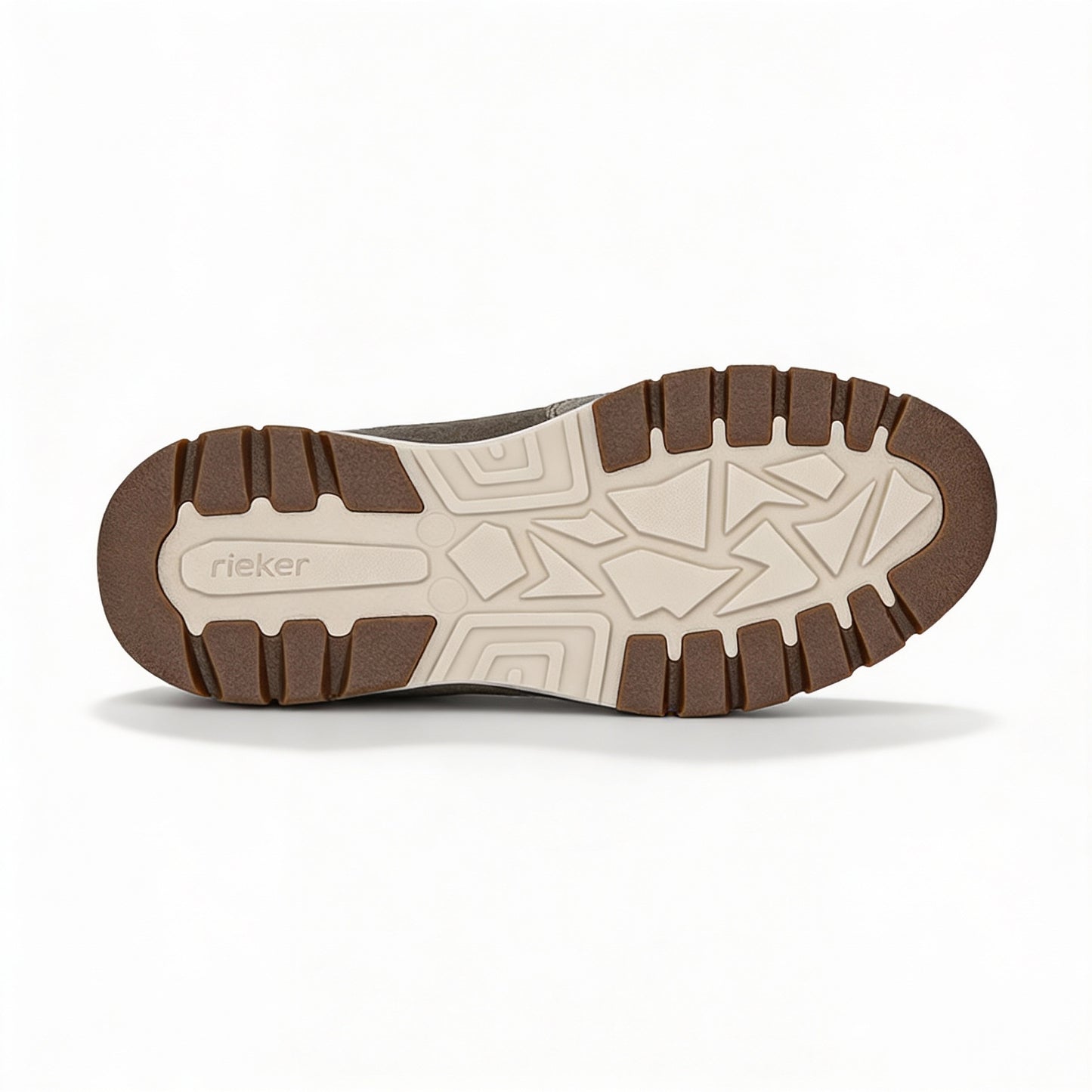 Rieker STAN Mens Comfort Trainers Brown