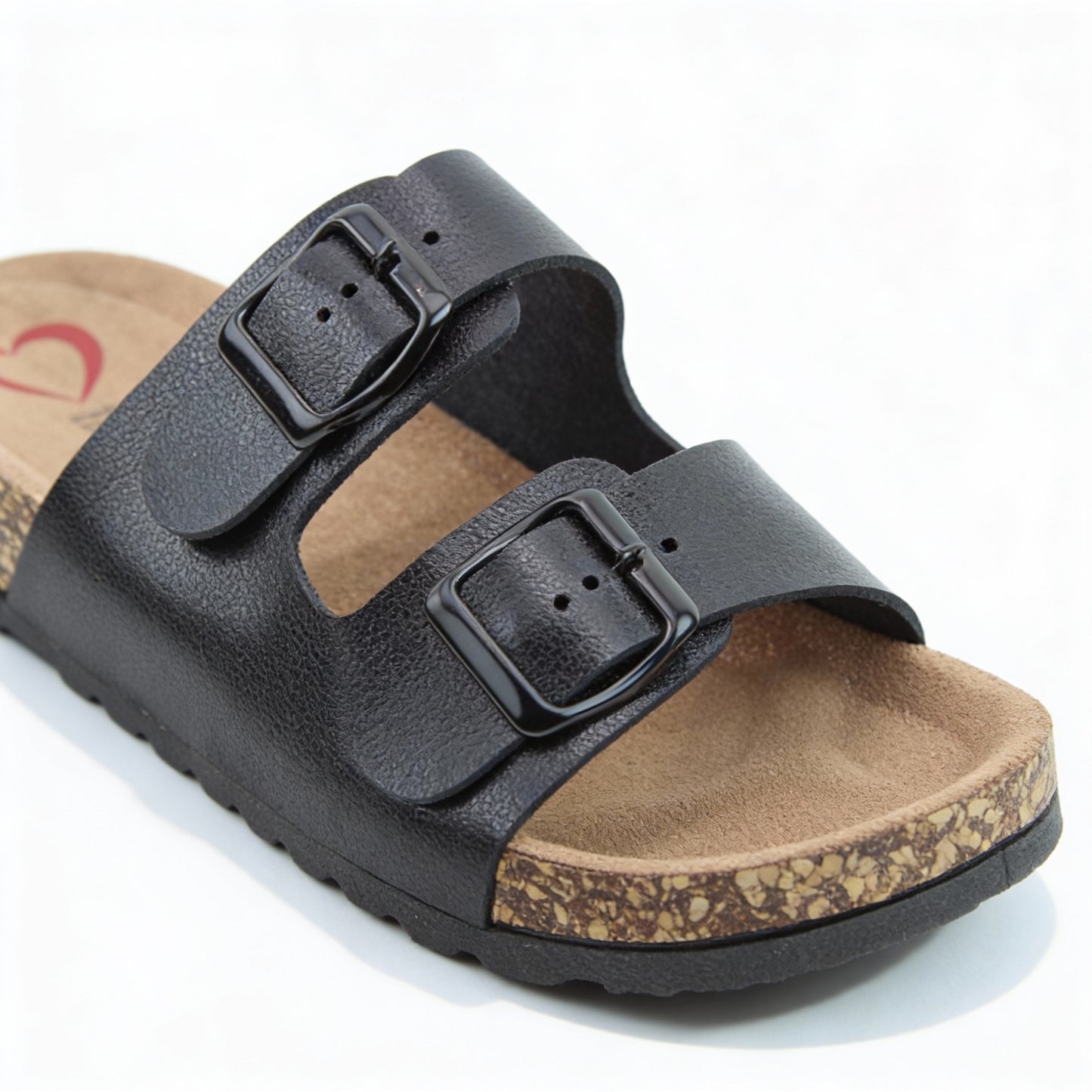 Heavenly Feet HARMONY2 Womens Mules Sandals Black