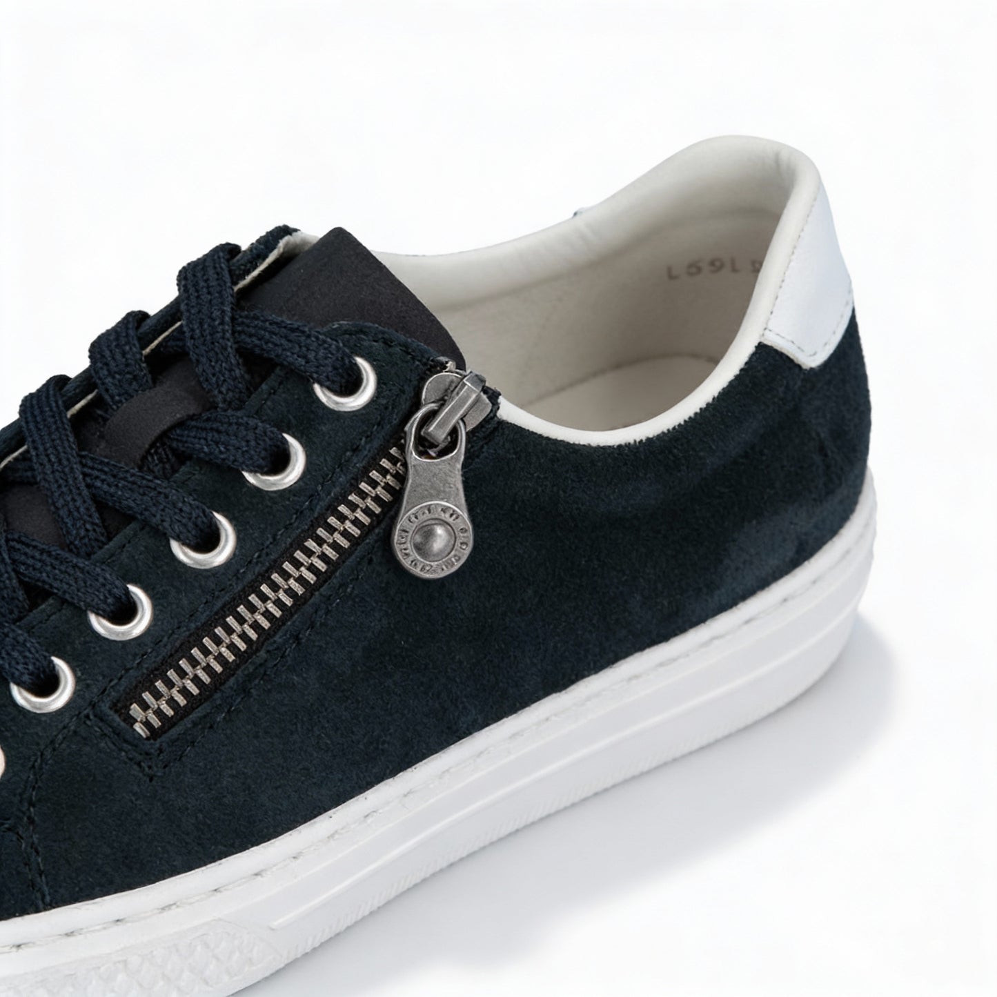 Rieker ENYA Womens Court Trainers Blue