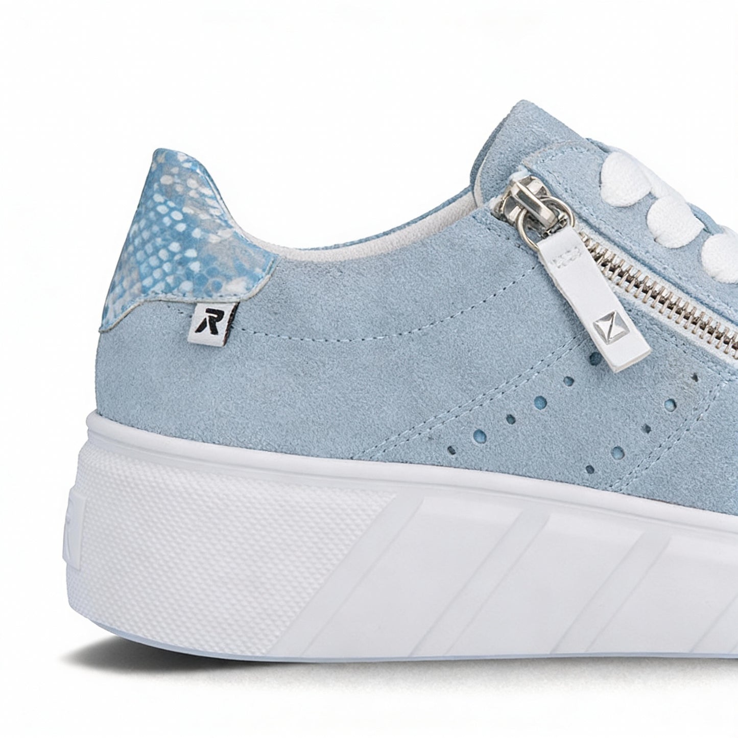 Rieker CARLA Ladies Casual Trainers Blue