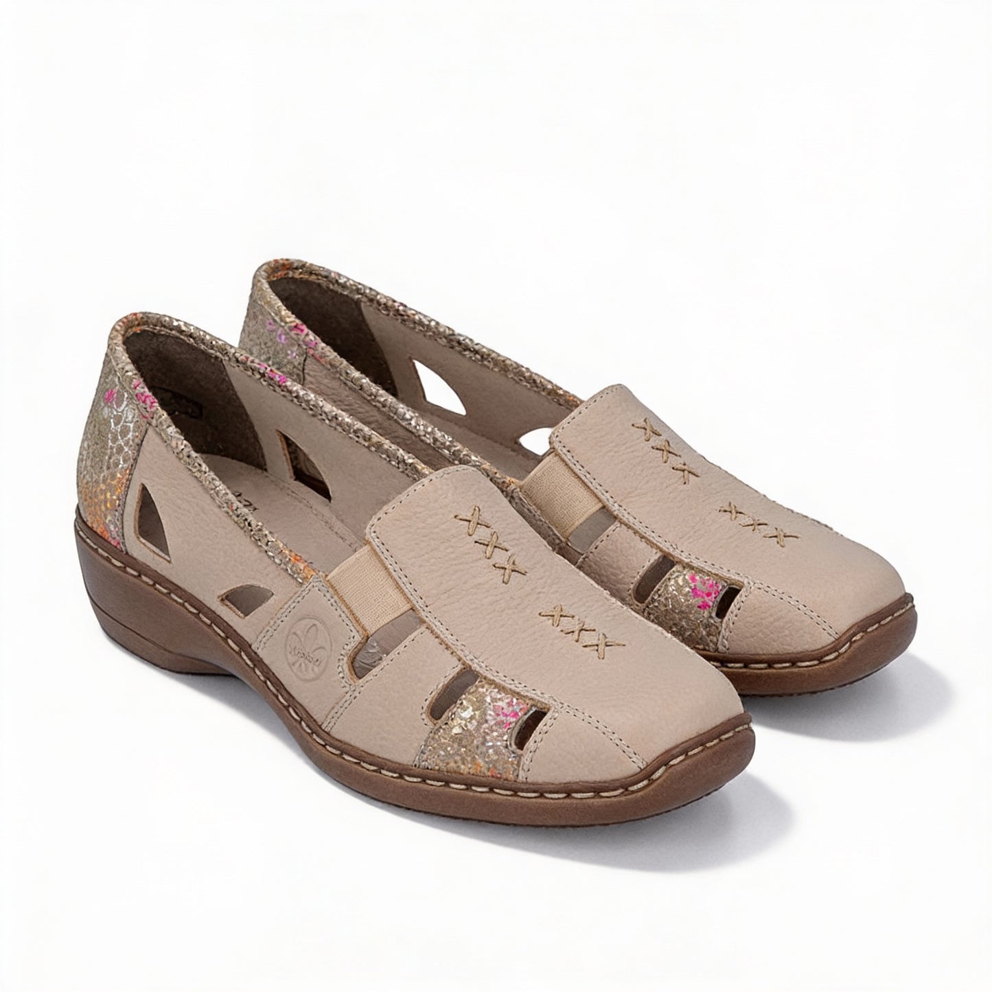 Rieker DORIS Womens Casual Beige