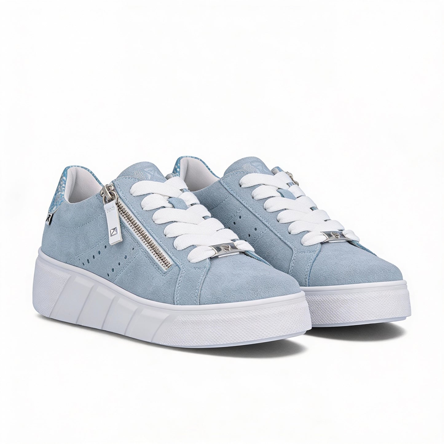 Rieker CARLA Ladies Casual Trainers Blue