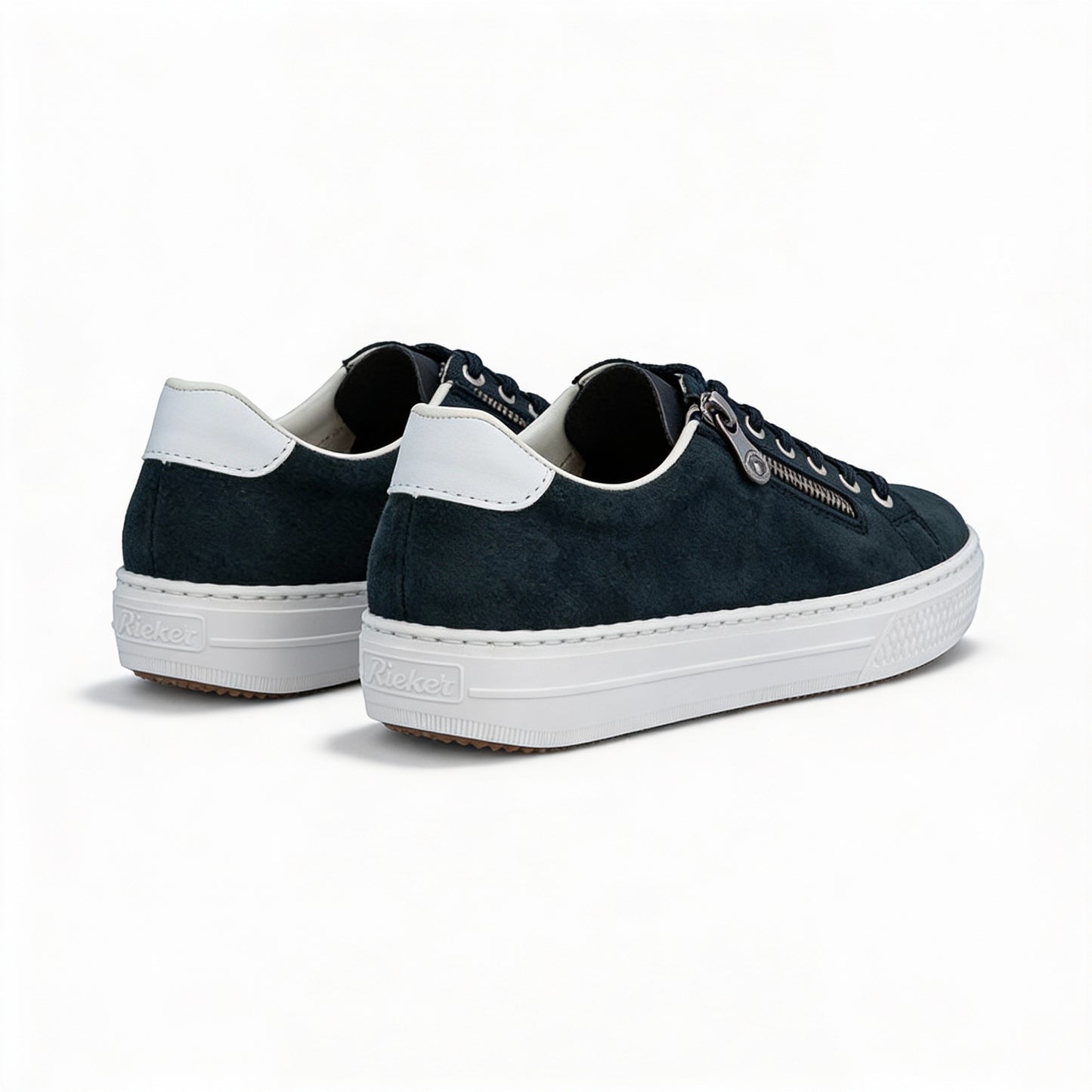 Rieker ENYA Womens Court Trainers Blue
