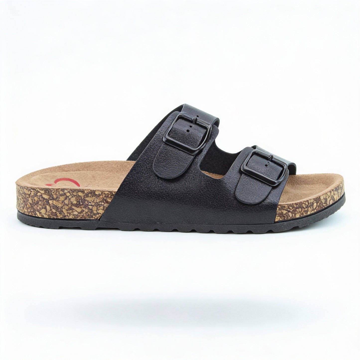 Heavenly Feet HARMONY2 Womens Mules Sandals Black